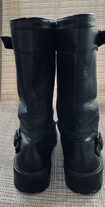 Ултрамодерни байкърски ботуши Ioannis естествена кожа