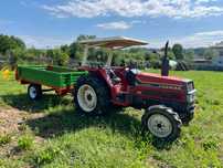Tractor japonez Yanmar FX26D + Freză + Remorcă 1.5T (nouă)