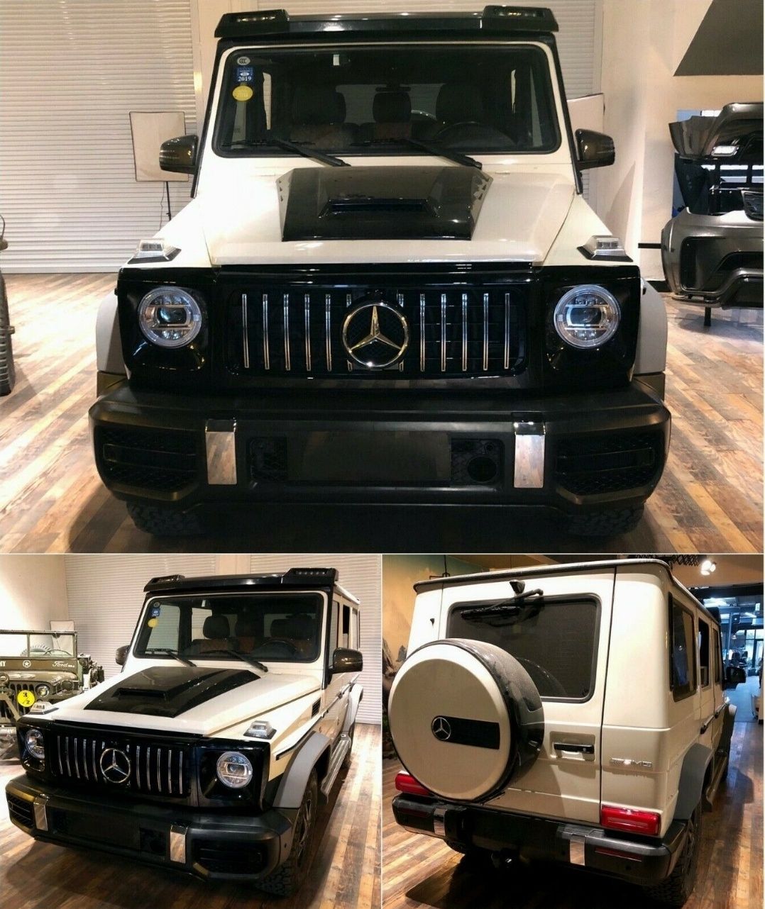 W463A Facelift G63 AMG пакет G класа W463 броня фарове решетка стопове