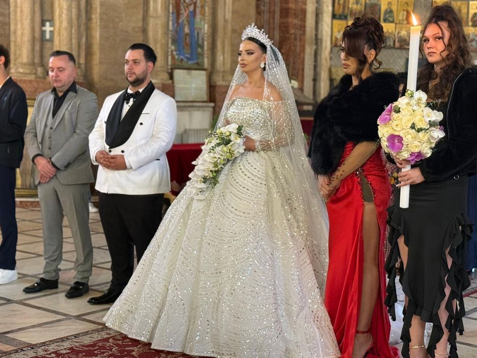 Rochie mireasa , facuta pe comanda turcia