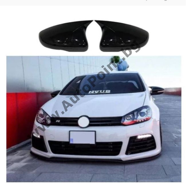 Капаци Batman Style за странични огледала на Volkswagen Golf 6 2008 2