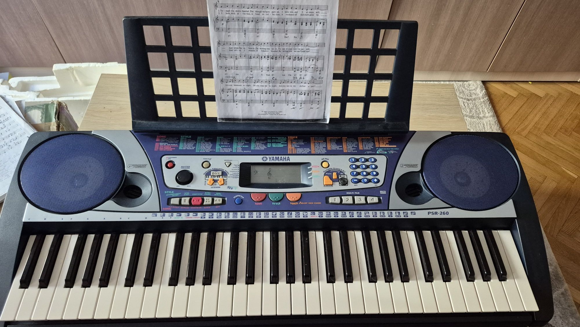 Clape/orga Yamaha CR 260