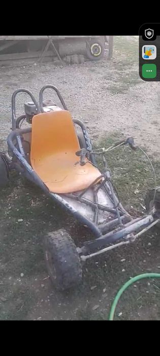 Kart 7,5hp motorul pornește