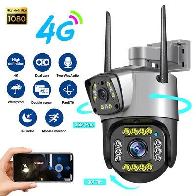 Video kuzatuv kameralar.Wifi 4G Smart IP 360 gradusga ega. движе