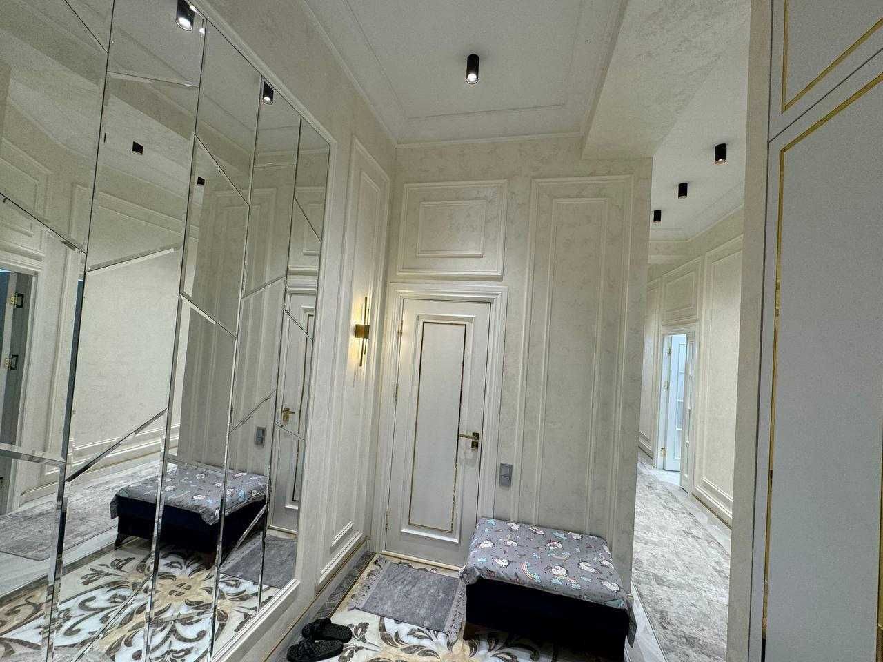 Ракат махалля с ремонтом 4х ком Meras Residence 122м2; успейте Merass