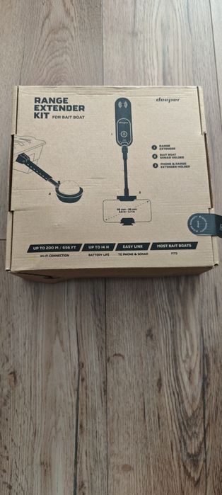 Kit sonar navomodel Deeper Chirp 2+, Range Extender , brat  atasare