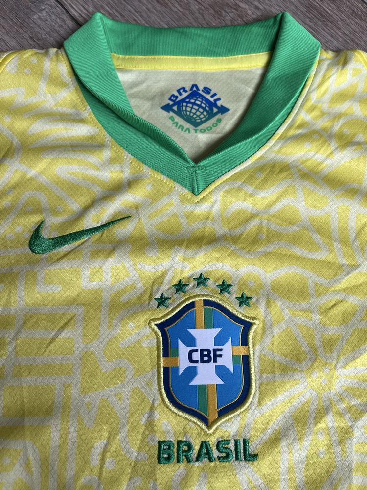 NIKE Brasil 2024/25 - Бразилия Нова детска размер М 145/150см Оригинал
