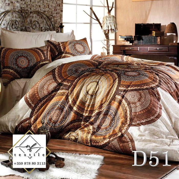 Спално бельо - 100% памук Ранфорс