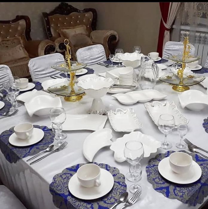 Аренда Посуда Посуды Ыдыс Титан Қазан Ошақ Гарилка Палатка