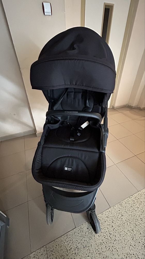 Комбинирана количка 3 в 1 Cherie Black KIKKABOO