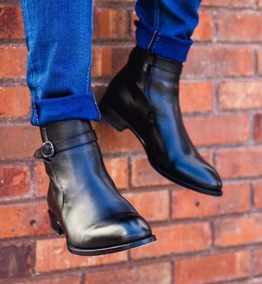 Ghete jodhpur zip 43 premium Bata Italy piele naturala moale