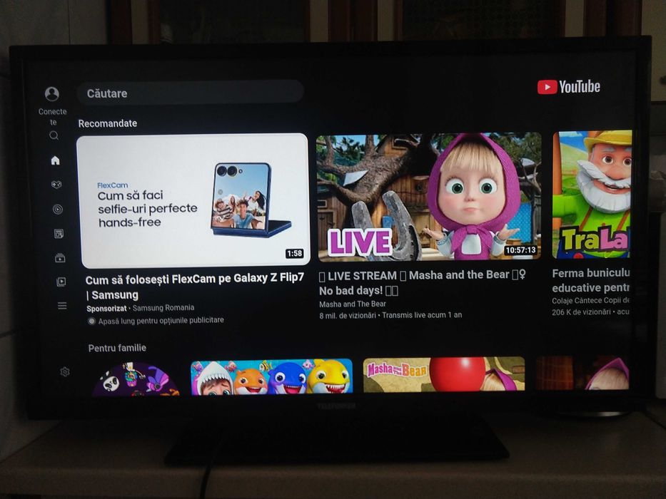Tv LED SMART/wifi TELEFUNKEN XF32D101 - 32 inci(82 cm) - FULL HD
