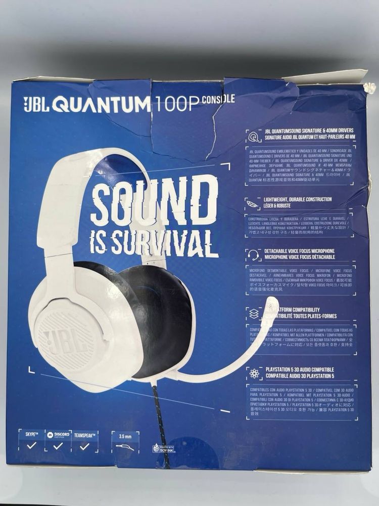 JBL Quantum 100P Console Casti gaming (#1293#)