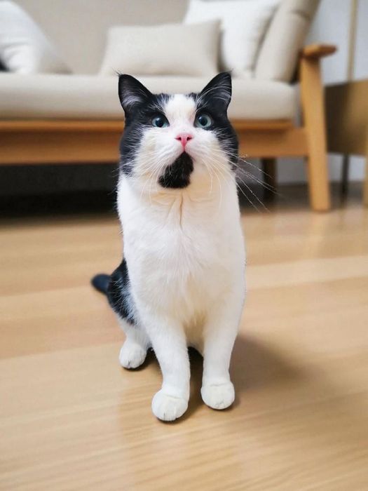 Ищет  дом необыкновенный котик - ласковый, умный и очень трогательный.