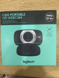 Веб-камера Logitech HD Webcam C615 черный