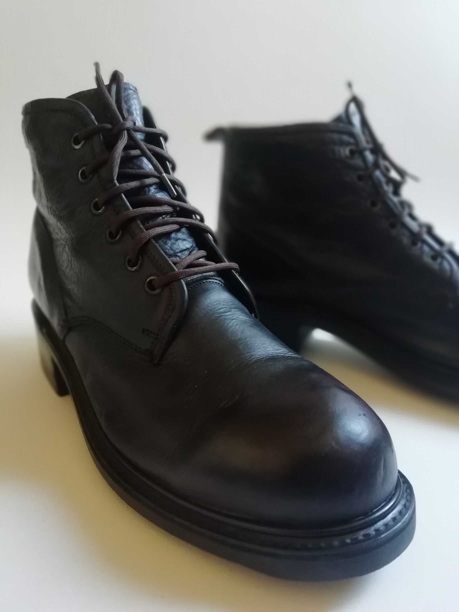 Американски кожени, мъжки, винтидж боти, FRYE 44