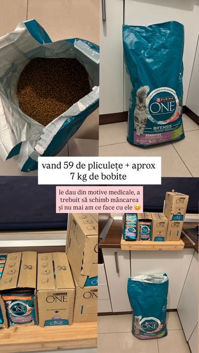 Mâncare pisici Purina One Sensitive