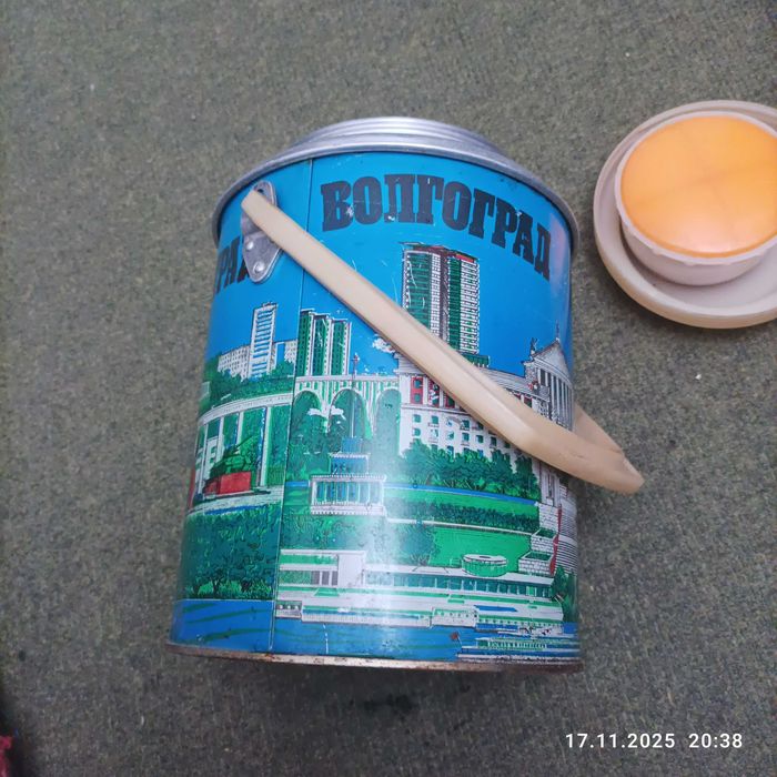 термос японский и советский чайники разные и сахарница