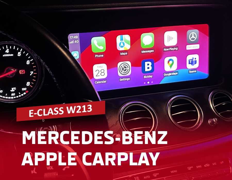 Apple Carplay Android Auto pentru Mercedes-Benz E-Class W213