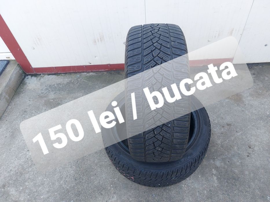 150 lei bucata! Doua anvelope M+S/IARNA 215 45 17 Fulda