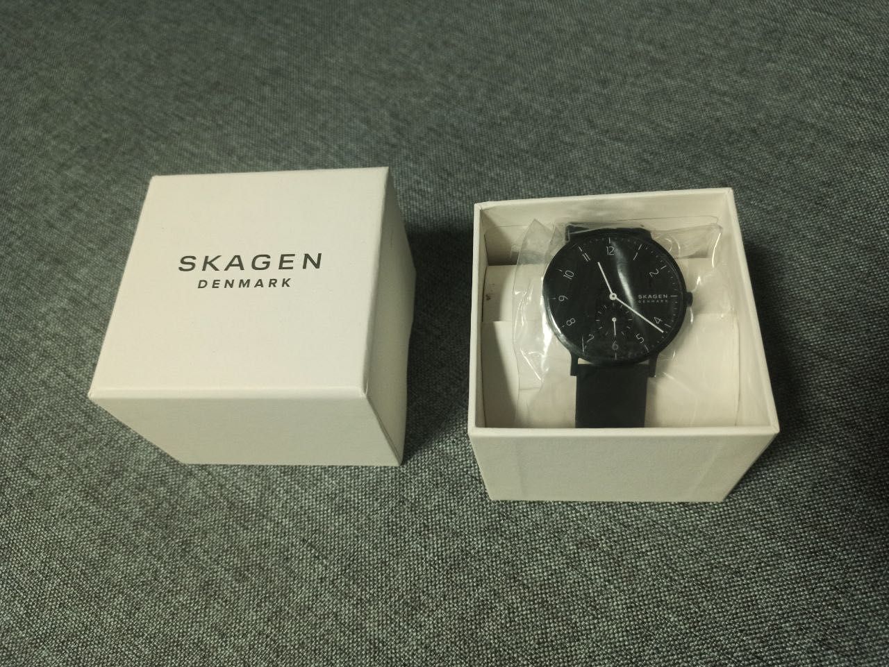 Стильные часы Skagen с силиконовым ремешком. Из США. Новое