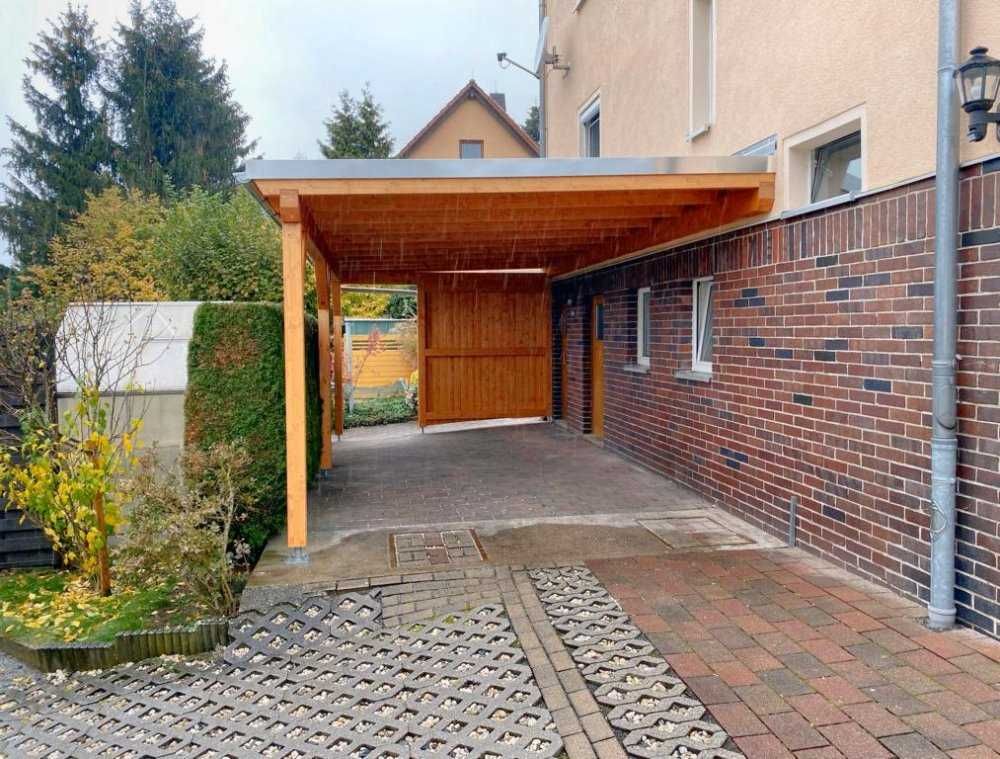 Structura lemn carport 5x3m