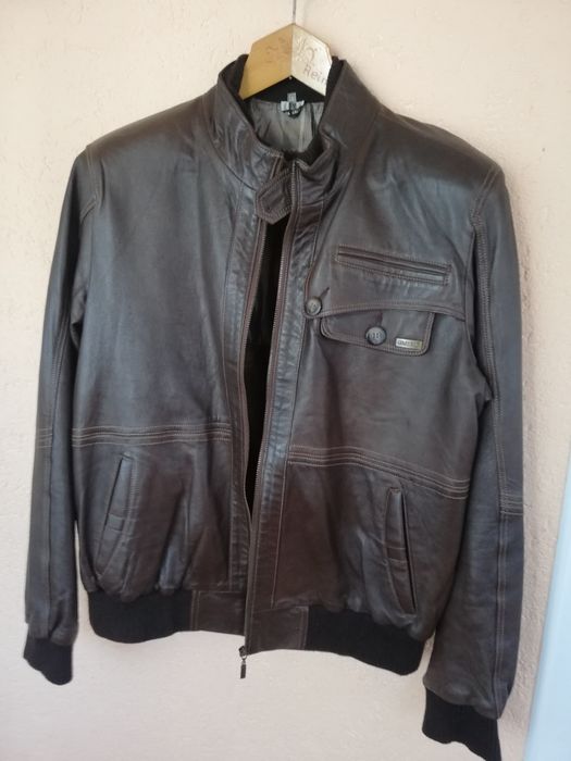 Geaca piele bărbati Wabco mărimea M