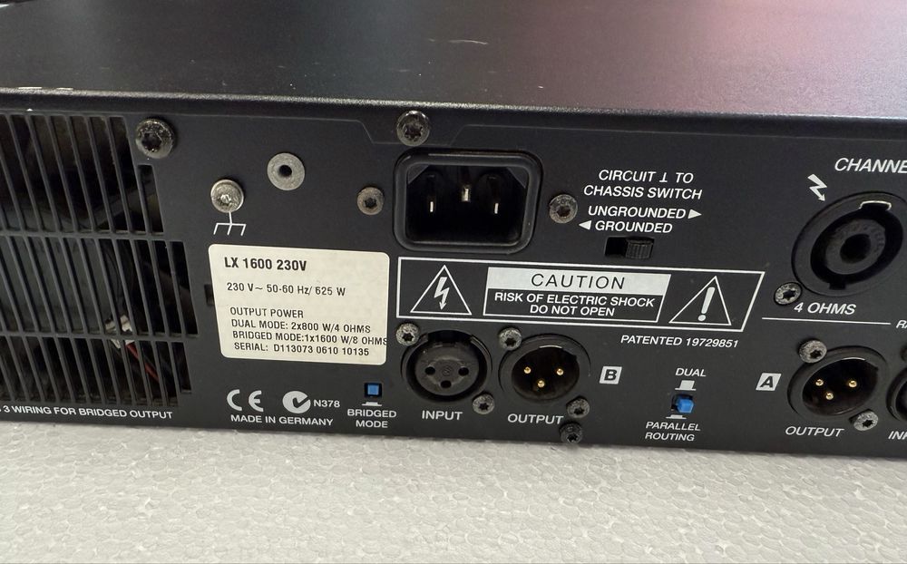 Vand amplificator Dynacord LX1600