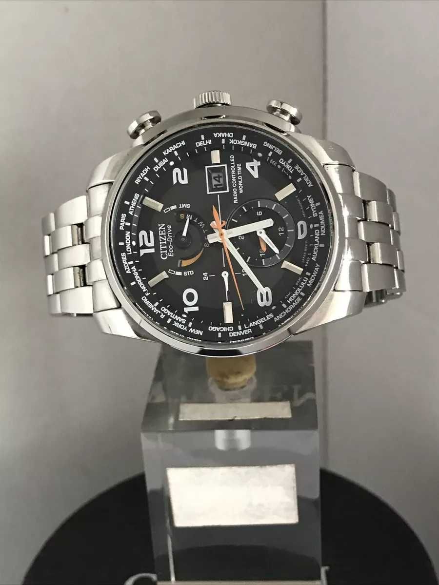 Citizen Eco-Drive, Radio Controlled, Sapphire Crystal, 44mm.