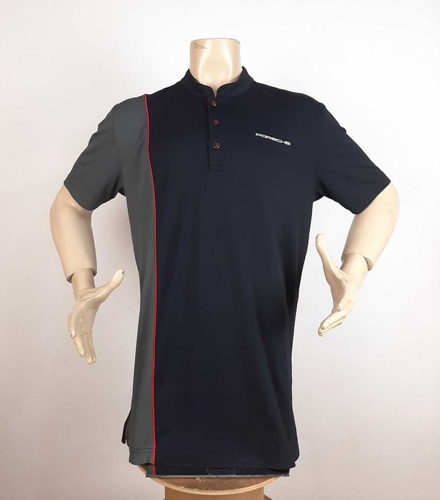 Porsche - Oригинална мъжка тениска с яка размер XL