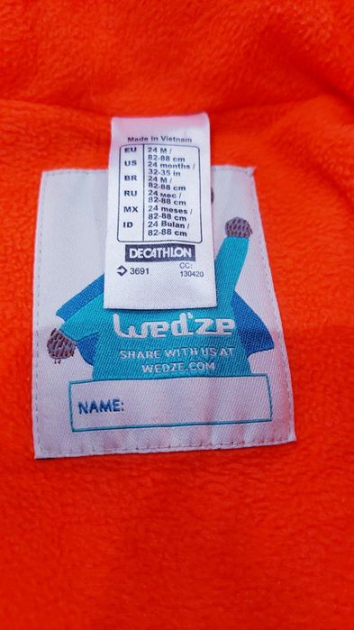 Combinezon impermeabil, Decathlon 24 luni