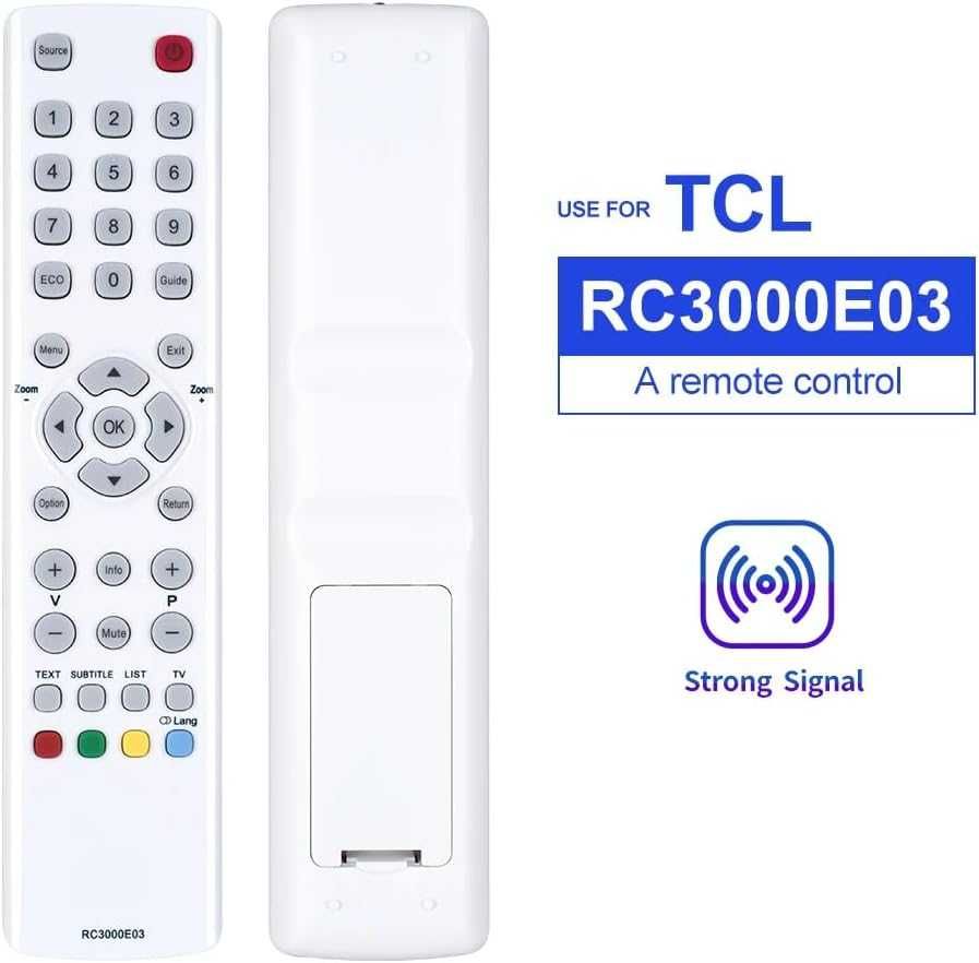 НОВО! Универсално дистанционно RC3000E03 за TCL Thomson TV
