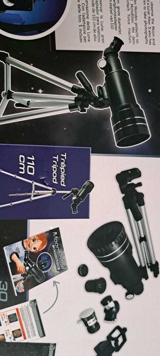 Нов лунен телескоп Buki France с 30 дейности -8+ детски