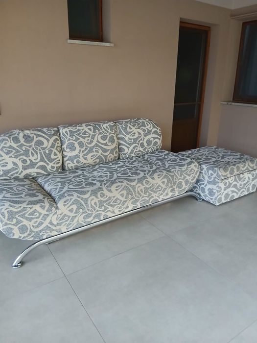 Canapea extensibila+taburet