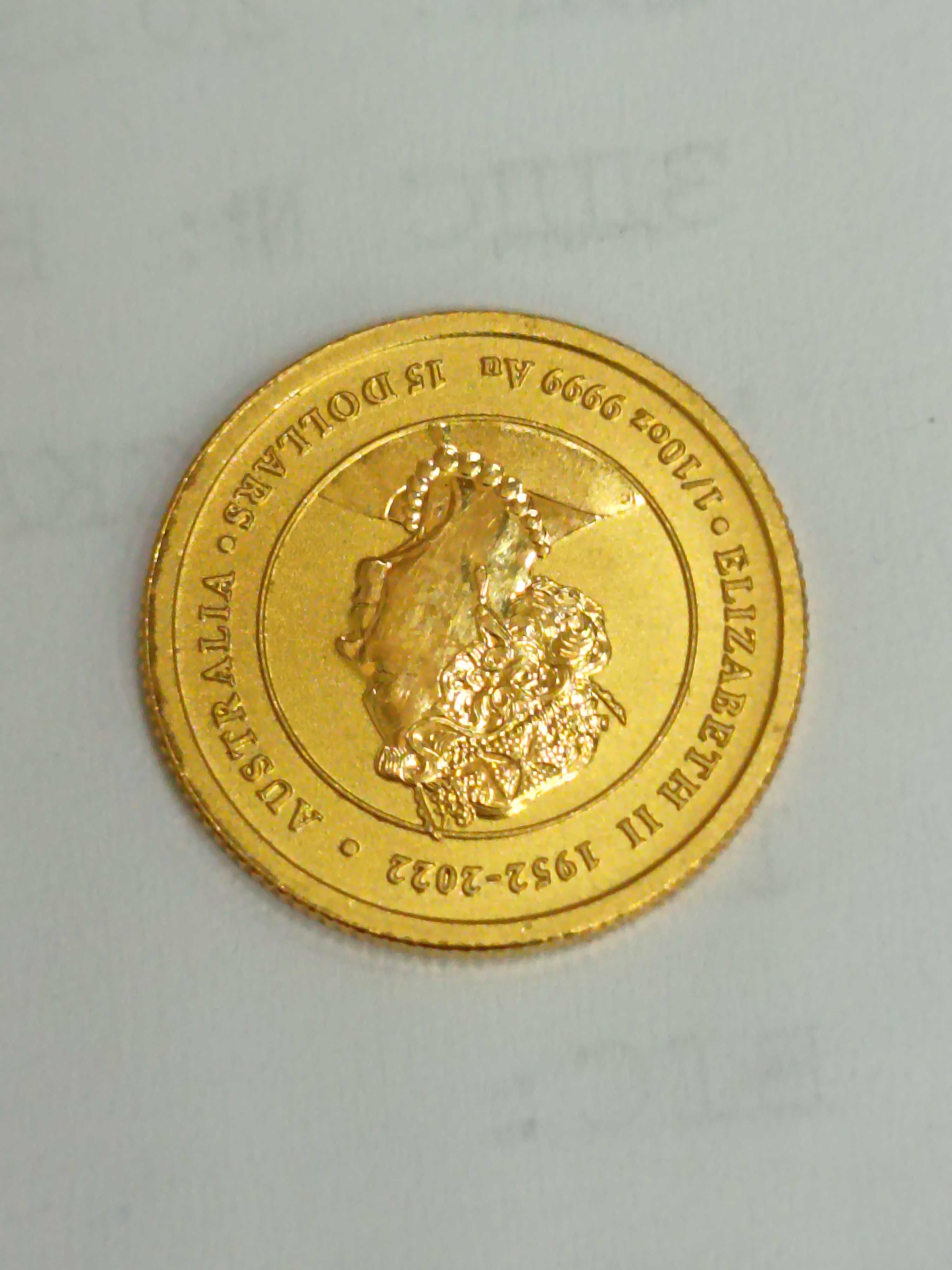 Златна монета Австралийски лунар