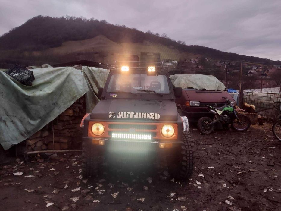 suzuki samurai pregatit de off-road