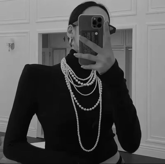 Перлено колие дълго