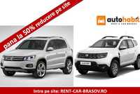 Inchirieri Rent a car Jeep SUV Bmw Duster Tiguan automata 4x4