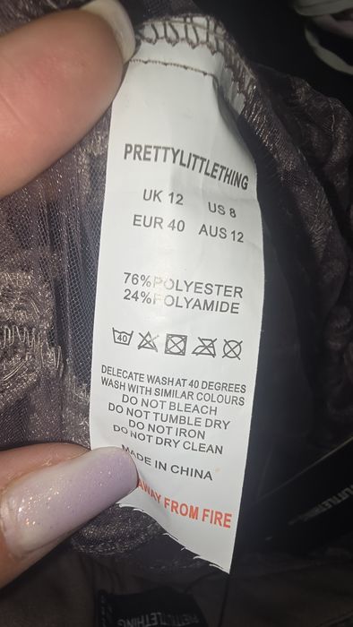 Set costum talie inalta dantela Little Pretty Things