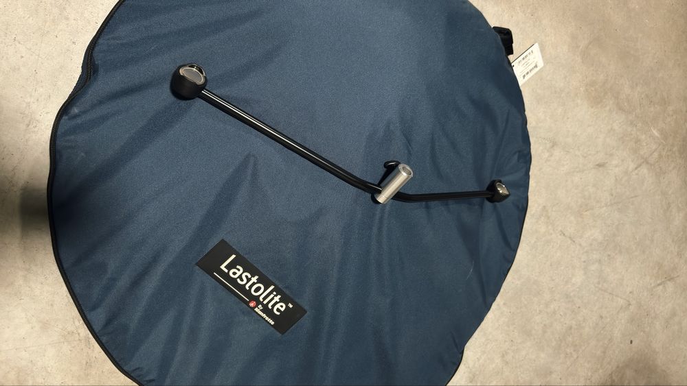 Manfrotto Lastolite Fundal pliabil Alb/Negru cu trena 1.8x2.15m