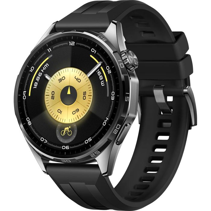 Smartwatch HUAWEI Watch GT 6, 46mm, GPS, Android/iOS, Black Fluoroelas
