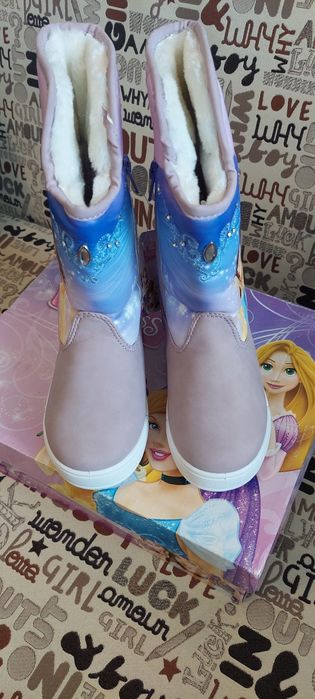 Нови Ботуши Disney Princess размер 26-27