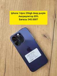 Iphone 14pro 256gb deep purple