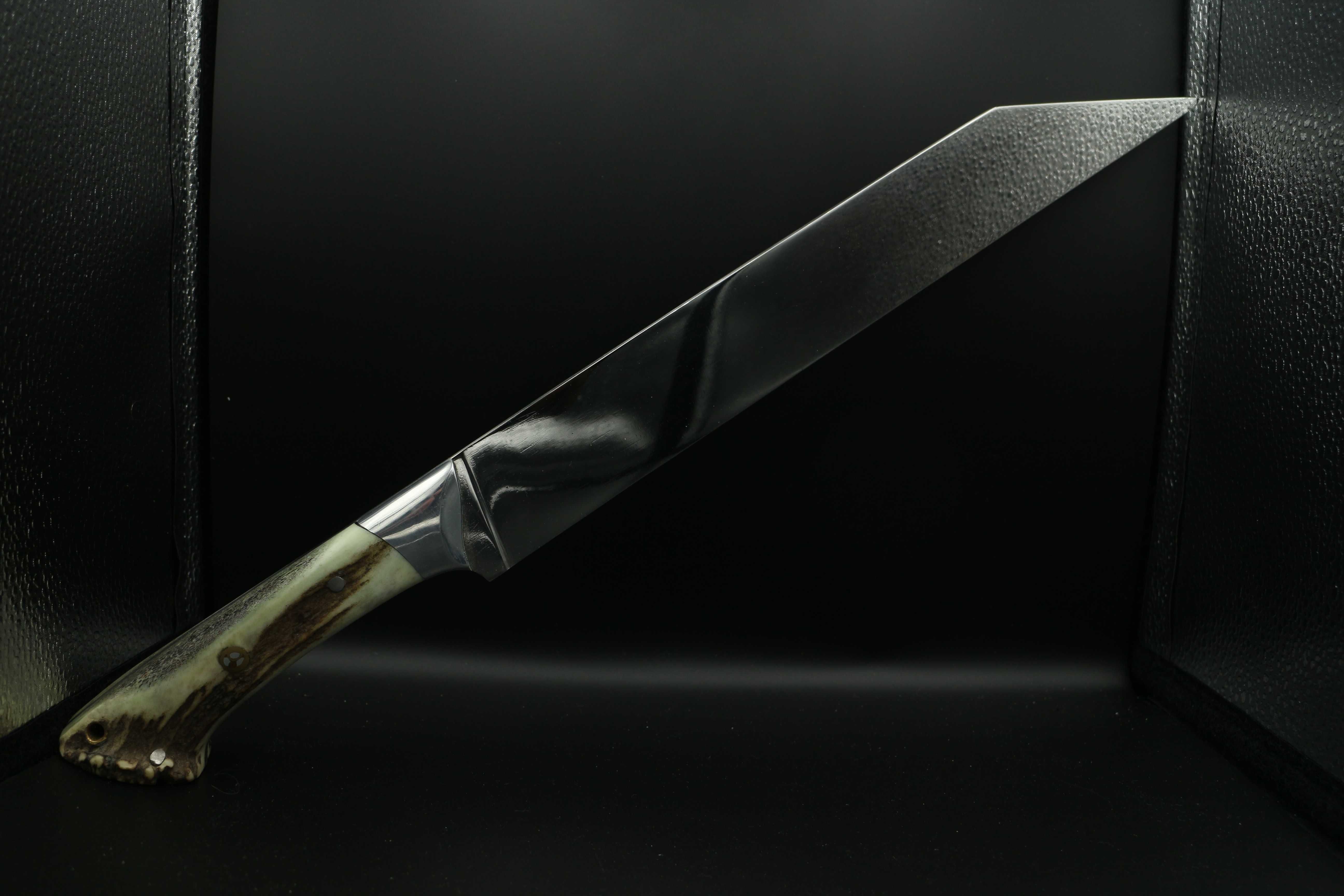 Ръчно изработени ножове от дамаска стомана, сакс от неръждаема стомана