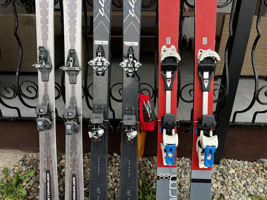 Schiuri ski tura Stokli Kastle 160 cm 168 cm