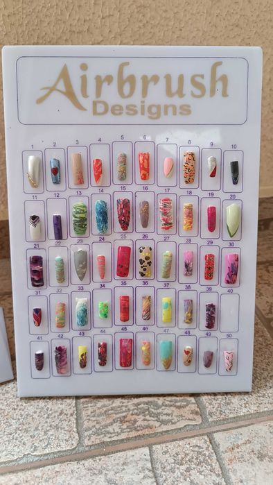 nail art маникюр пано табела статив за мостри нокти ноктопластика