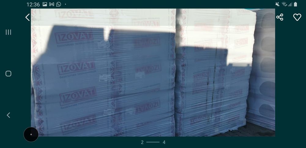 Vată Bazaltica interior Izovat 100 26 lei