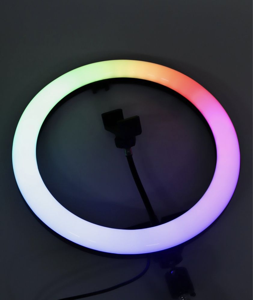 Кольевая лампа ргб Лампа кольцевая RGB