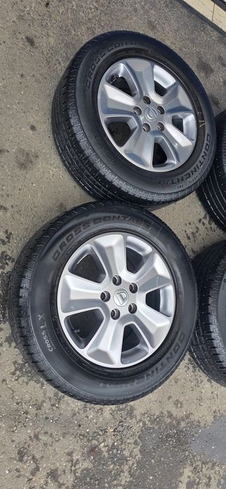 Jante roti aluminiu cu anvelope originale Dacia Duster 2
