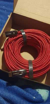 Cablu hdmi 8k fibra oprica  50m